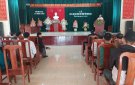 Hội đồng nghĩa vụ quân sự xã Định Công tổ chức giao ban tuyển chọn và gọi công dân nhập ngũ năm 2024